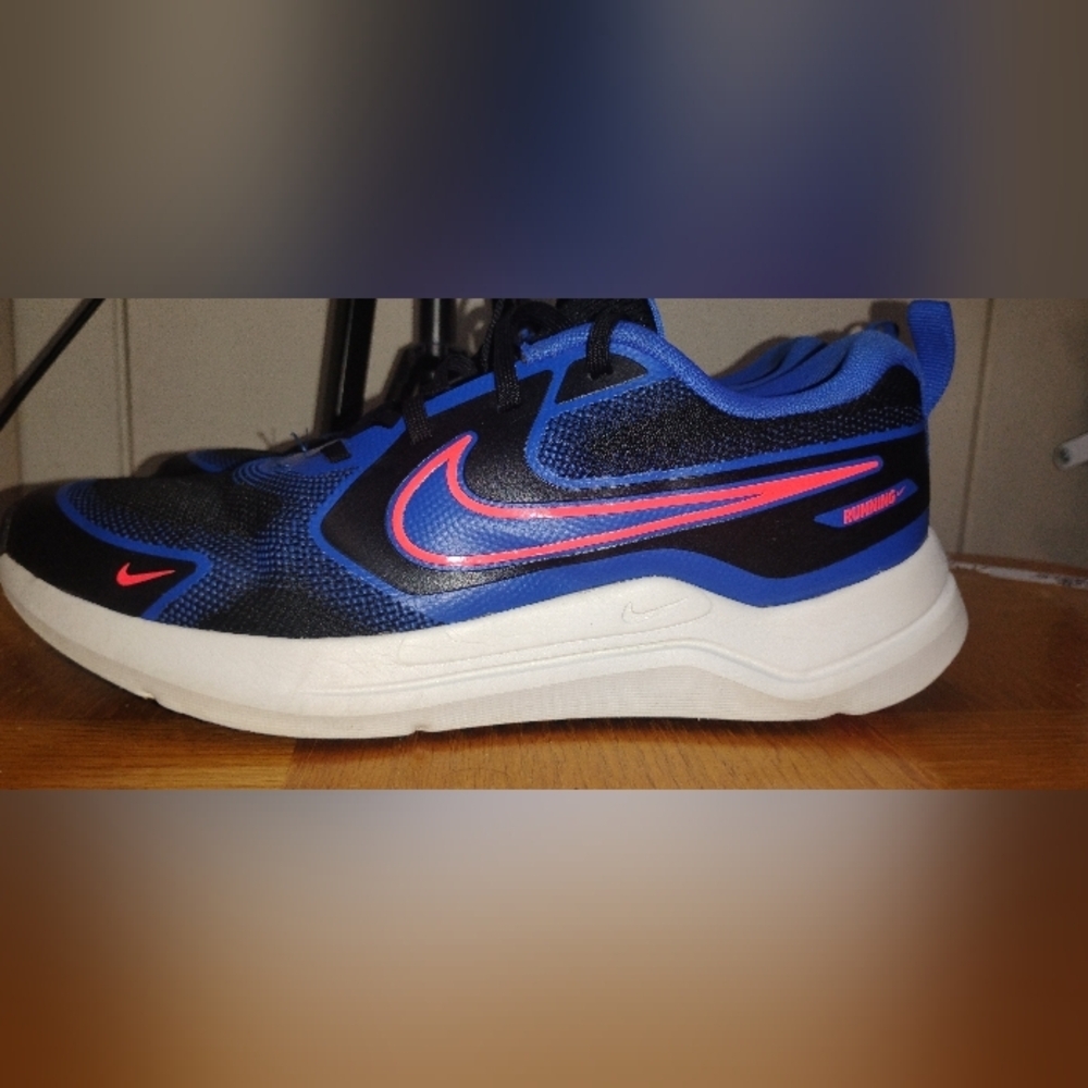 Nike Cosmic Runner PSV Eggplant Swoosh  Running Shoes HM4400-002 7Y - Picture 12 of 16